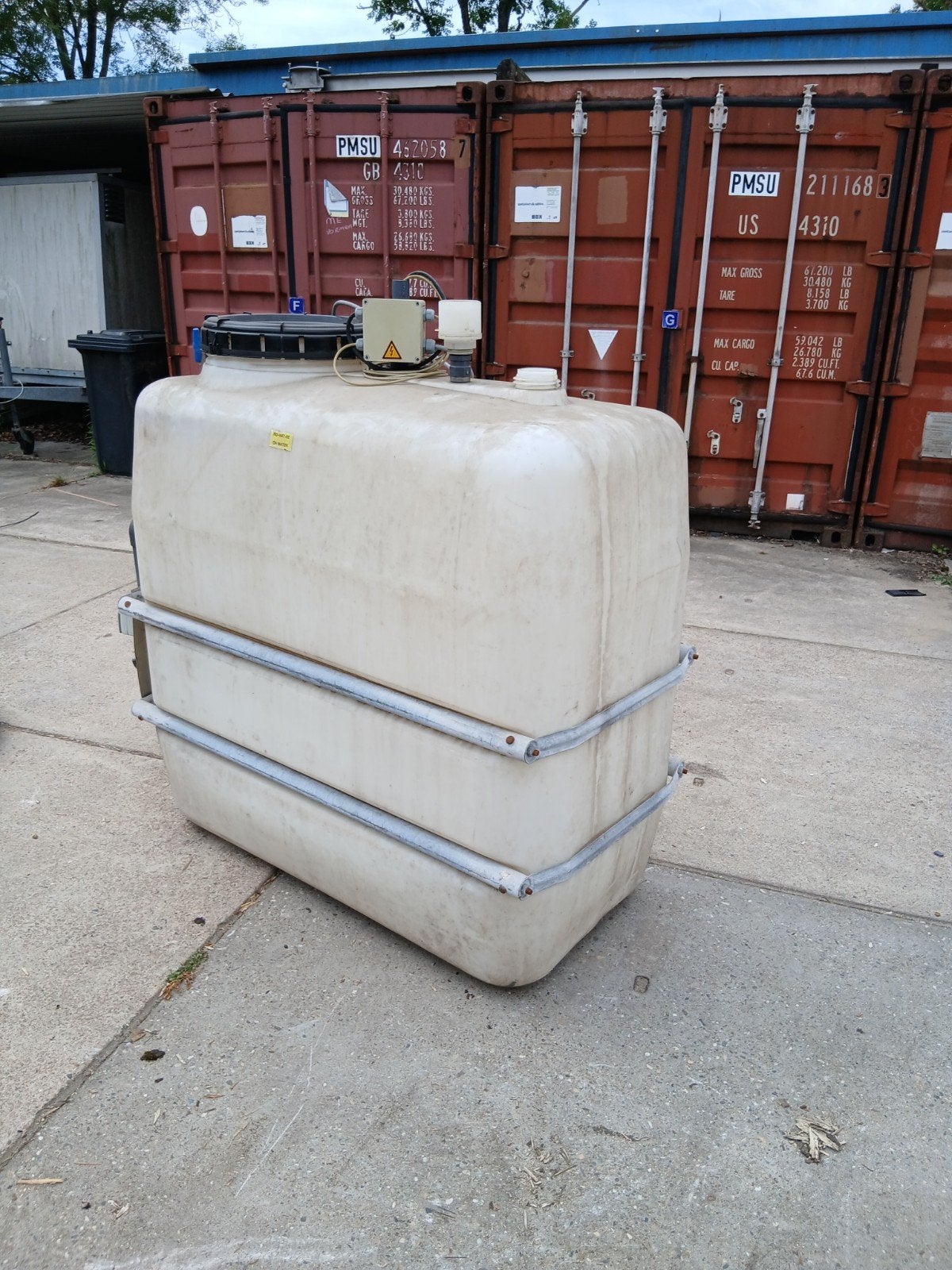 watertank, Ophalen