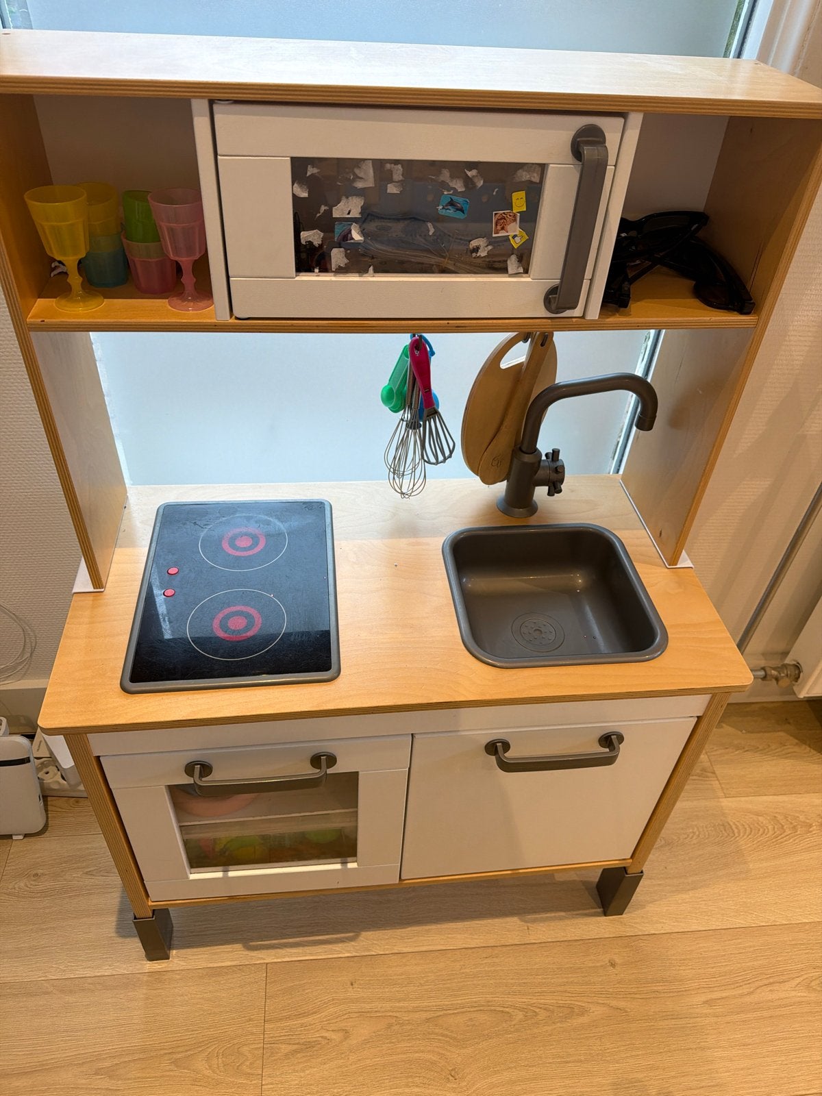 Houten speelkeuken met accessoires, Ophalen, Gebruikt, Overige typen
