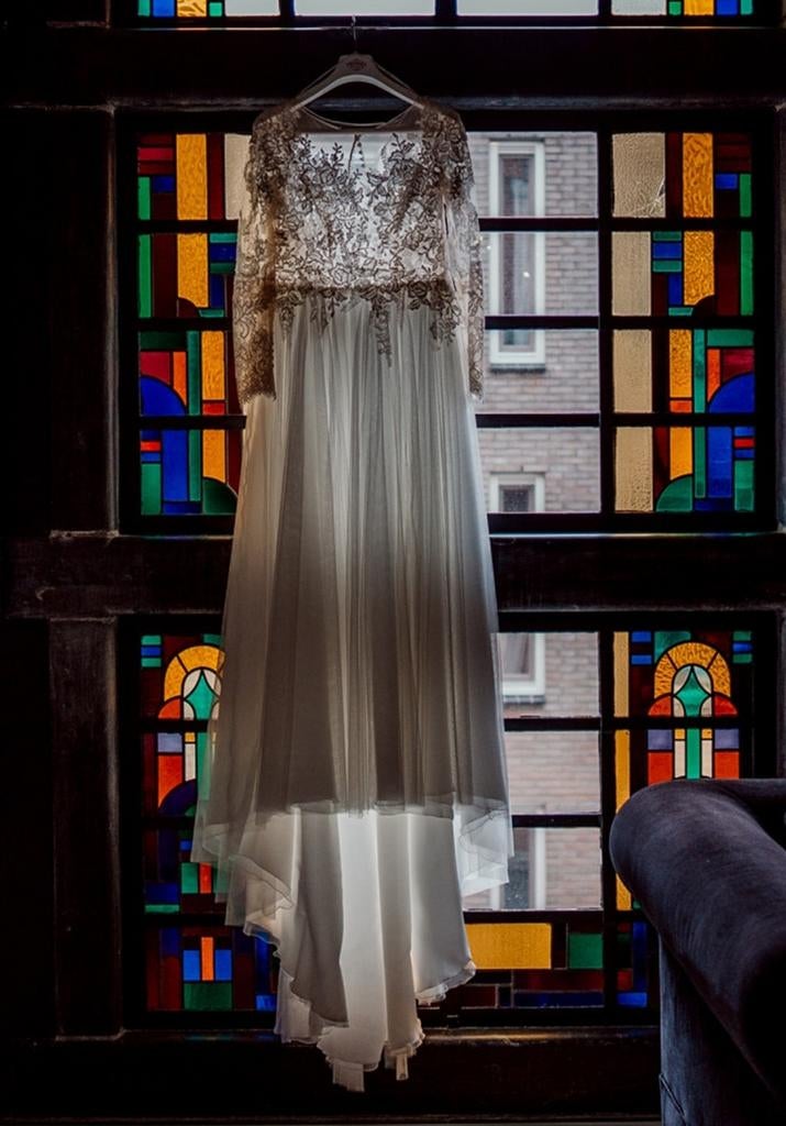 Pronovias Bruidsjurk maat 40/42, Ophalen, Trouwjurk, Overige kleuren, Pronovias