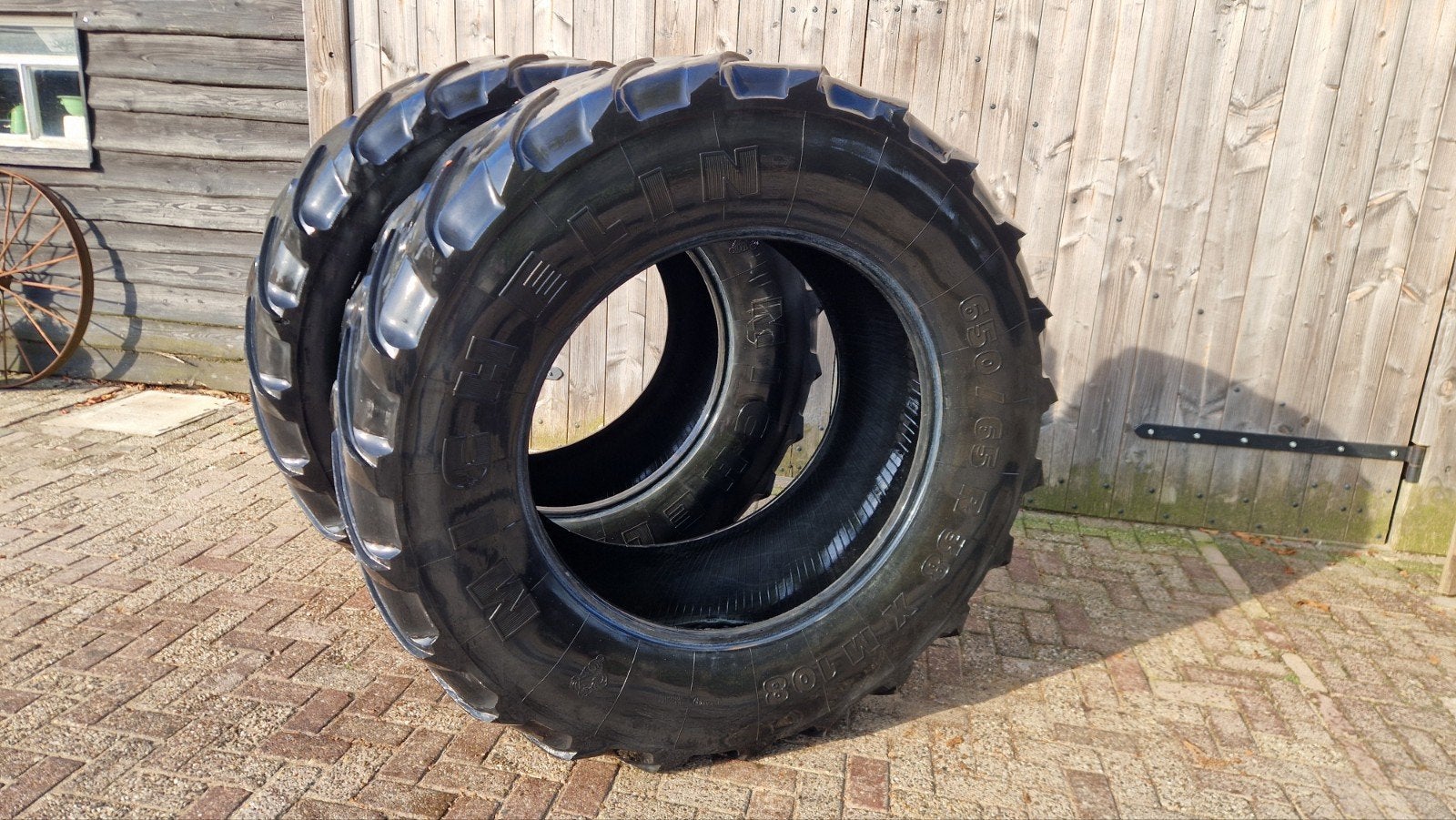 opgesneden Michelin banden voor tractorpulling, Ophalen of Verzenden