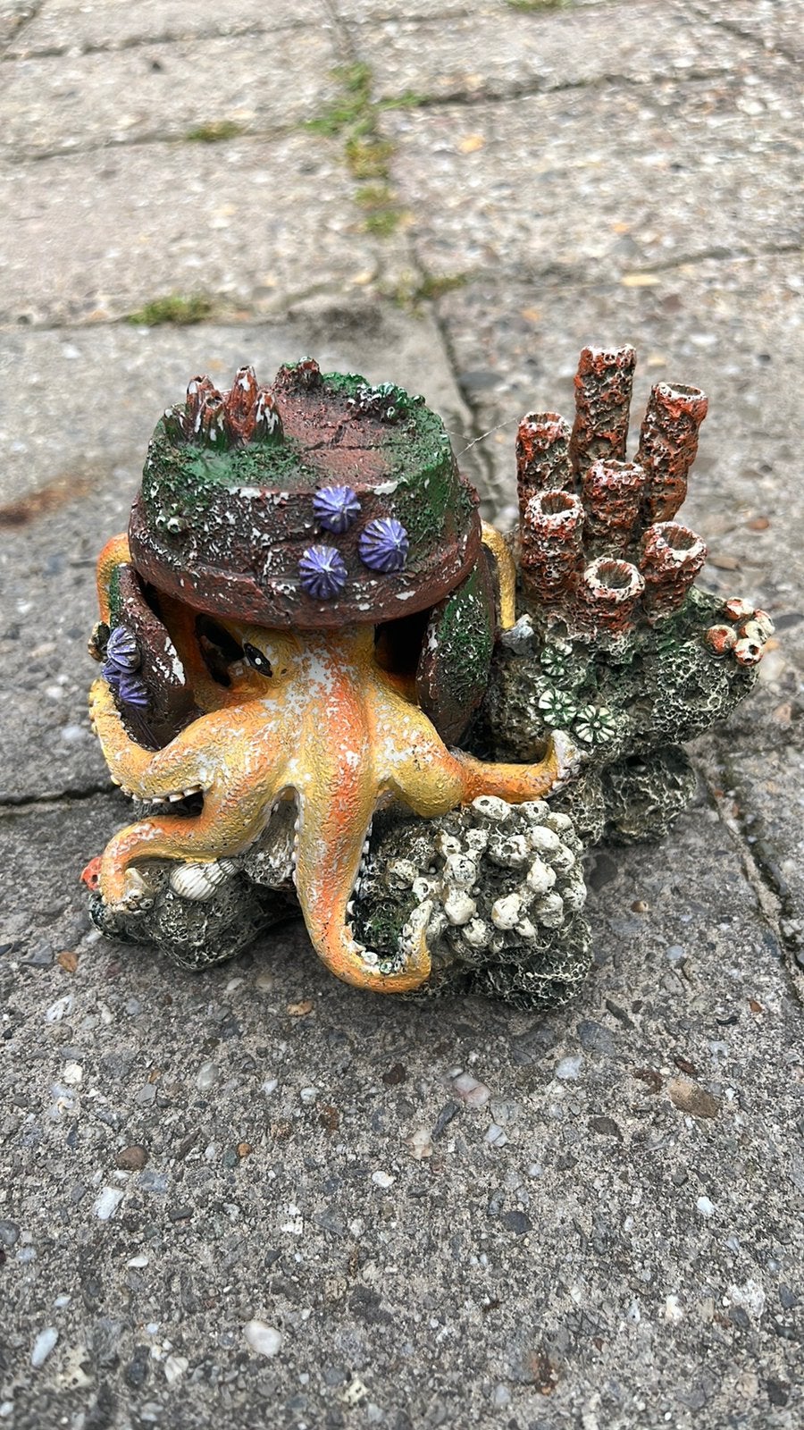 Ornament octopus, Ophalen of Verzenden, Gebruikt, Decoratie