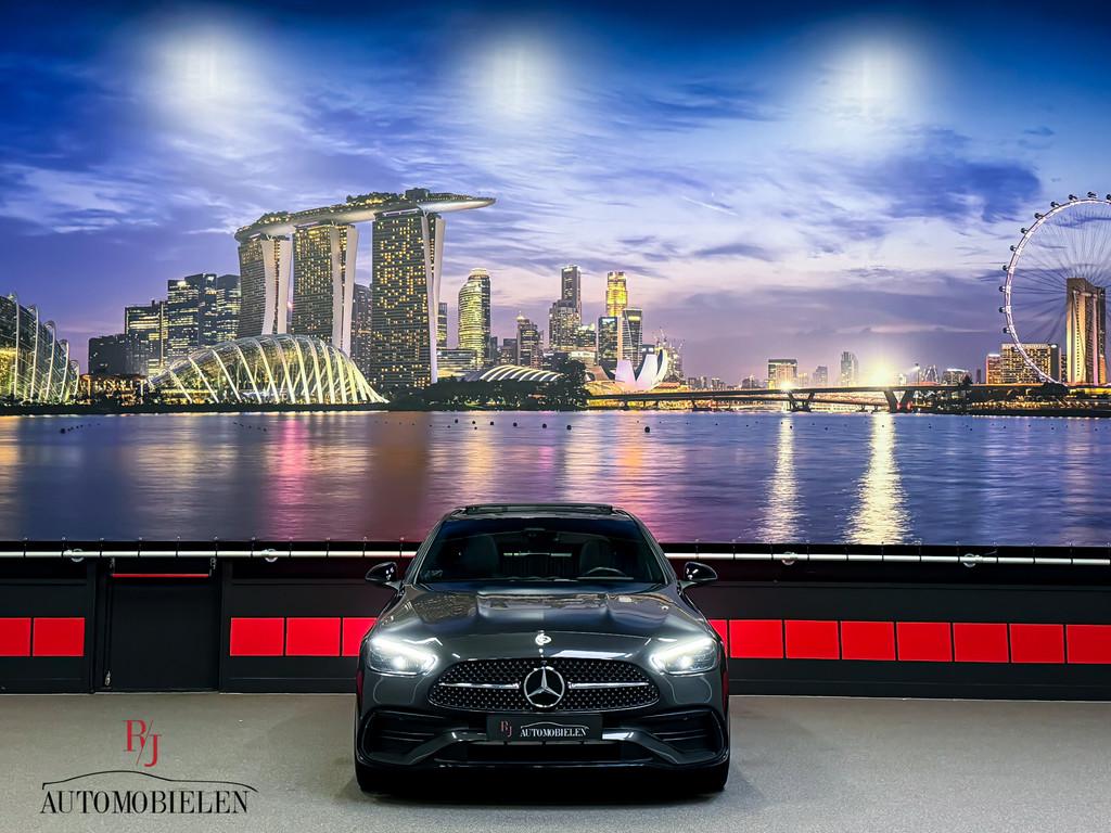 Mercedes-Benz C-Klasse C300 e C43 AMG Pack |Memory|HeadUp|Sf, Automaat, 12 maanden, Achterwielaandrijving, 4 cilinders
