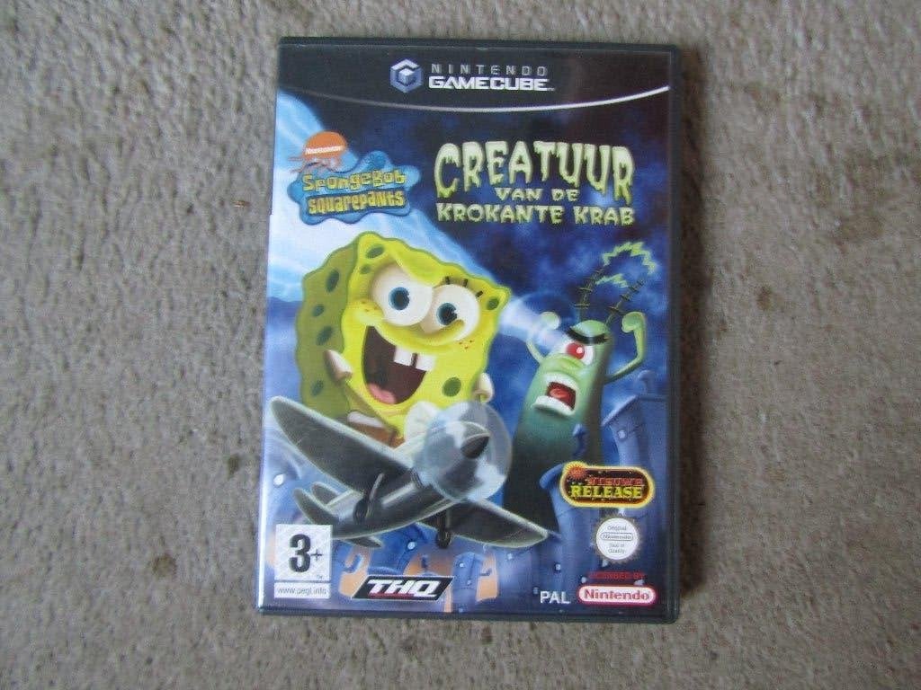 Gamecube spel: Spongebob - The Spongebob Squarepants film, Spelcomputers en Games, Games | Nintendo GameCube, Puzzel en Educatief