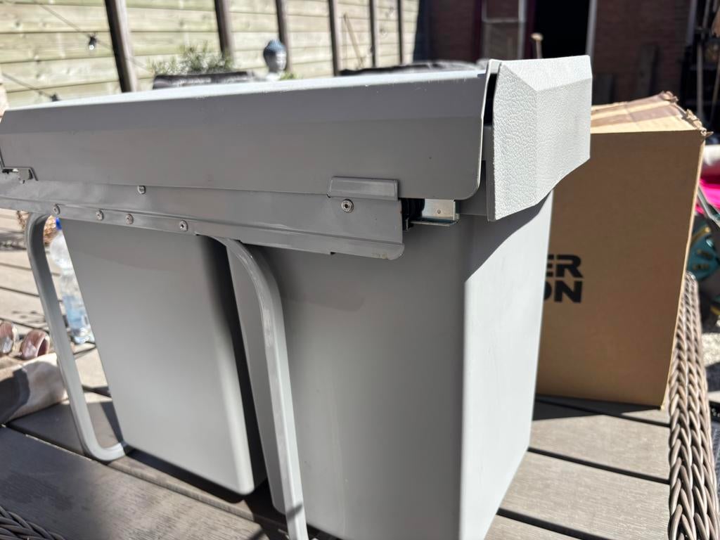 Keukenkast prullenbak, Ophalen, 50 tot 100 cm, Zo goed als nieuw, Minder dan 100 cm