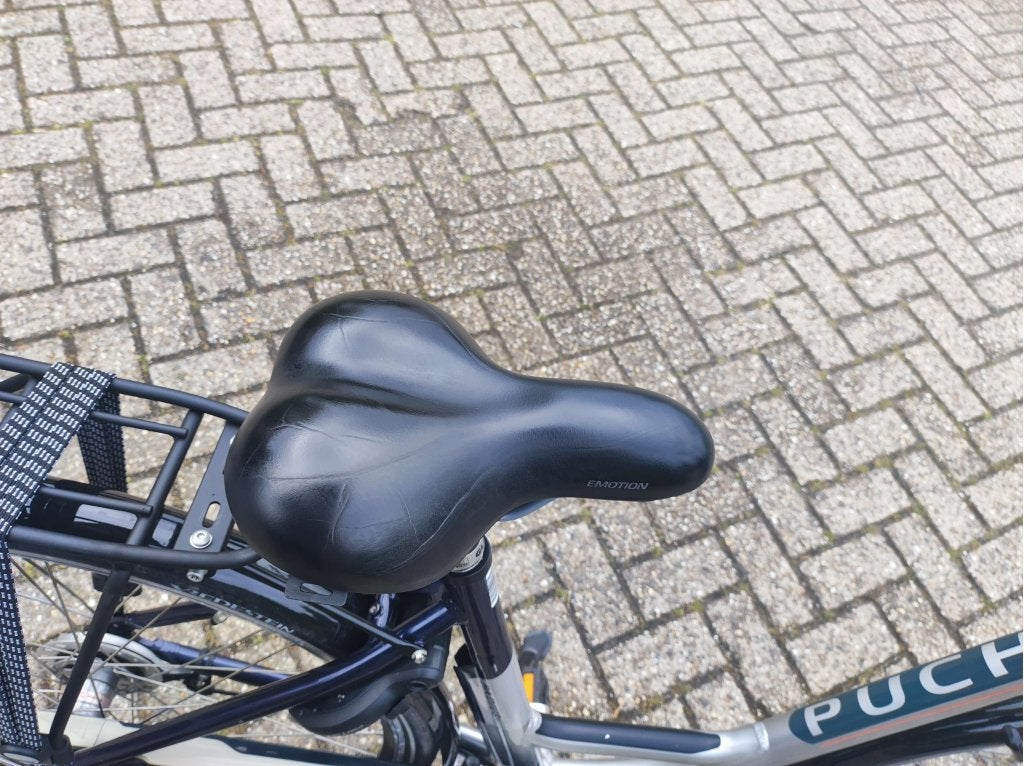 Puch  zeer mooi, met 3  speed shiamno, geveerd, 53 tot 56 cm, Niet ingevuld, Zo goed als nieuw, Niet ingevuld