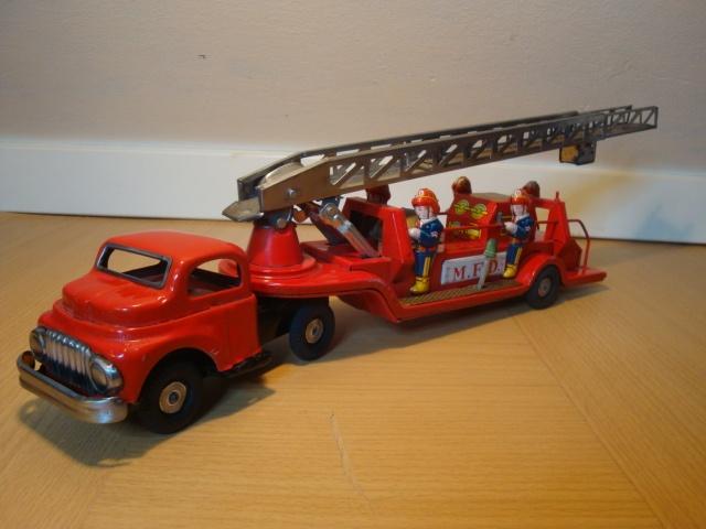 Blikken Brandweerauto Jaren '60 Japan, Verzenden