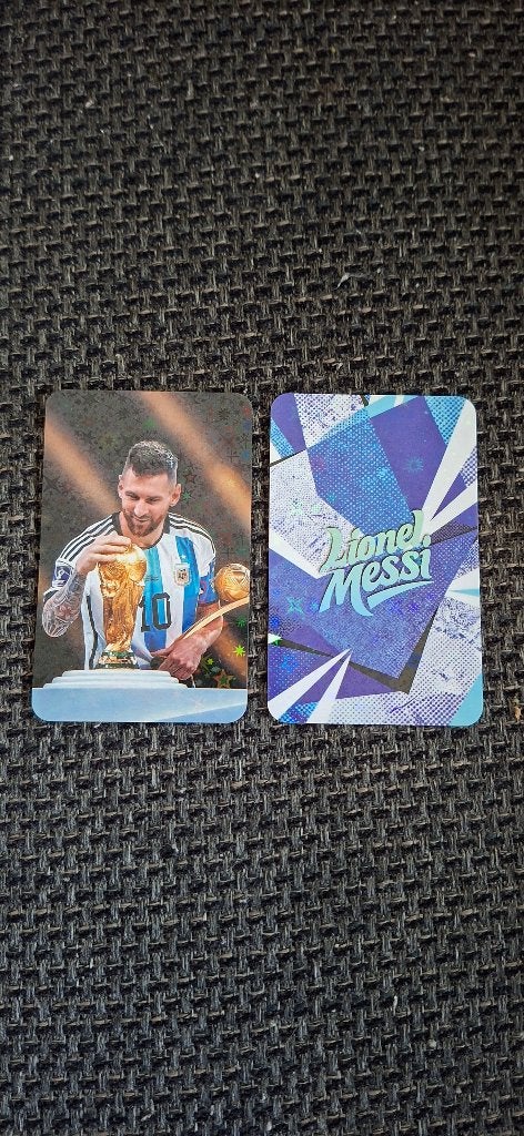 Diverse trading cards Lionel Messi # Barcelona / Miami (1), Ophalen of Verzenden, Nieuw, Buitenlandse clubs, Spelerskaart