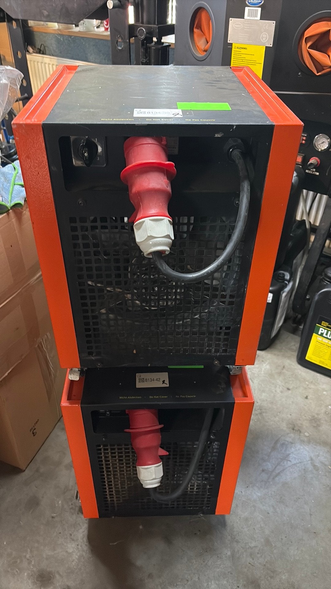 Opruiming Trotec elektrische kachels 400v, Ophalen, Zo goed als nieuw, Elektrisch, Overige soorten