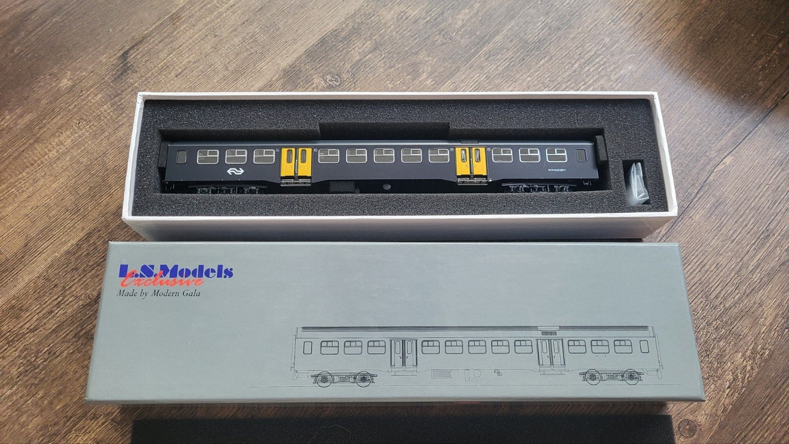 LS MODELS 44121 - NS, Overige merken, Gelijkstroom, Ophalen of Verzenden, NS
