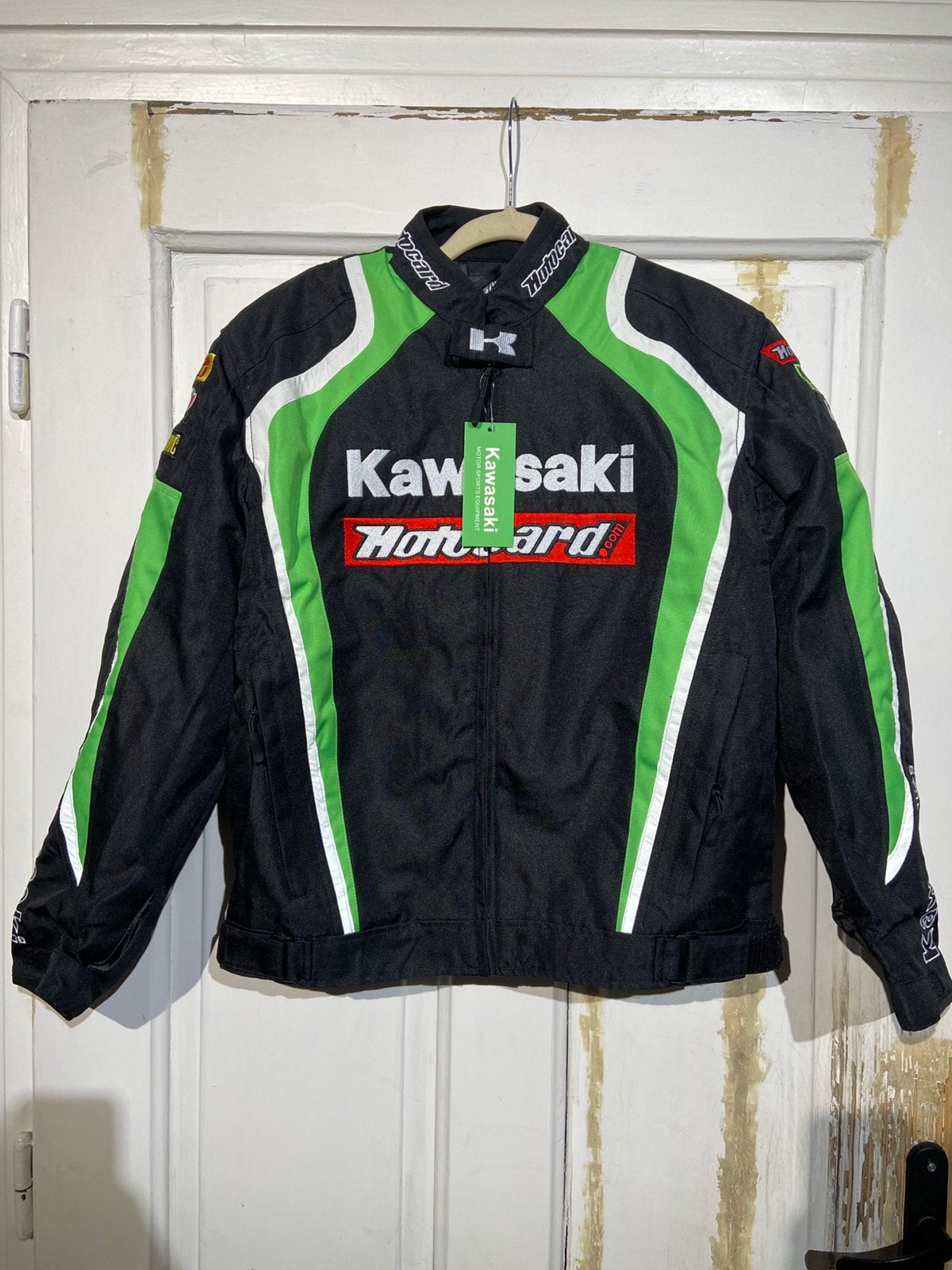 Kawasaki Classic-motorjas (maat XL) Vintage Moto, Ophalen of Verzenden, Nieuw zonder kaartje, Dames, Jas | textiel