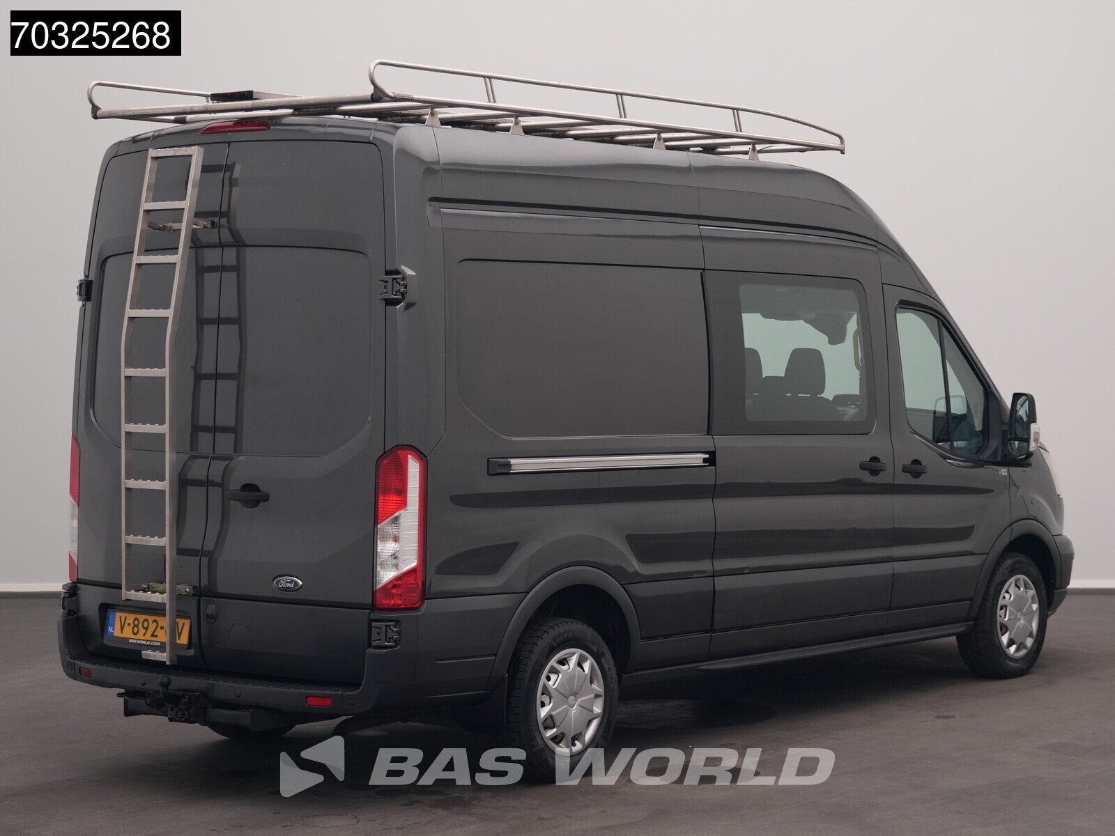 Ford Transit 170pk Dubbel Cabine 170PK L3H3 Hoog Dak Trekhaa, Stof, Euro 6, 4 cilinders, Bedrijf