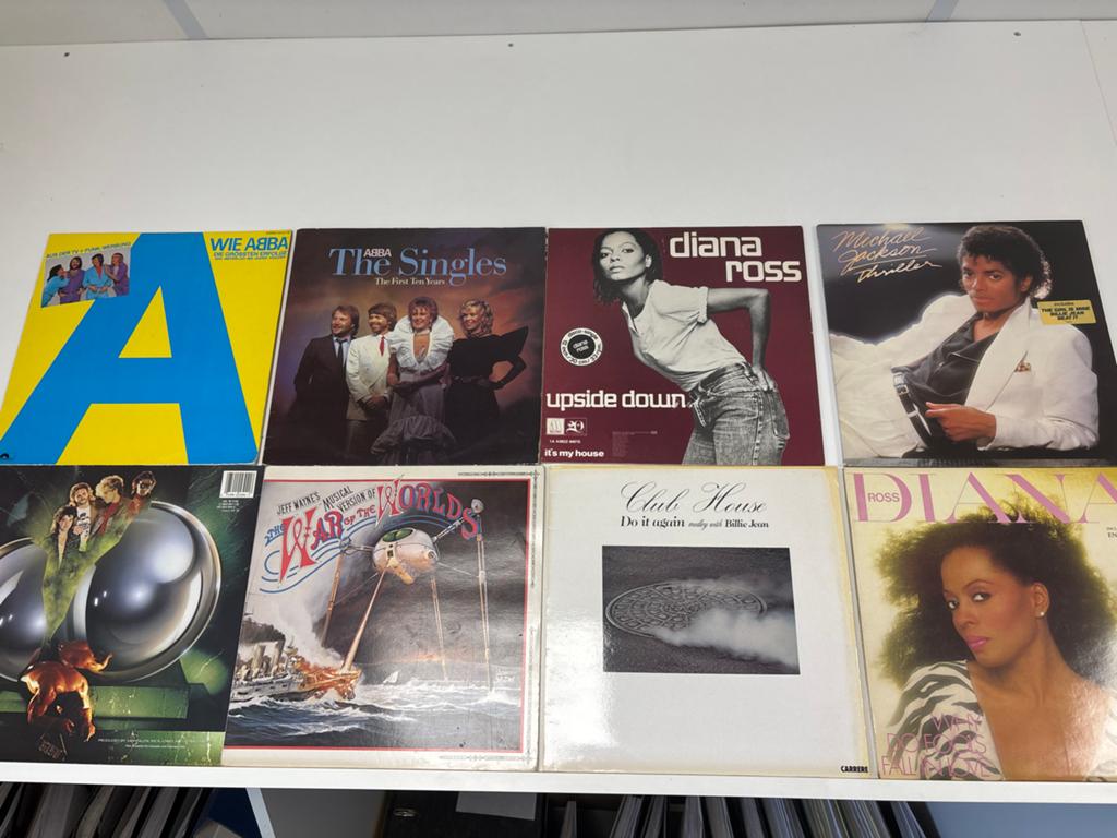Diverse lps abba diana ross billie jean, Cd's en Dvd's, Vinyl | Pop, Ophalen of Verzenden, Gebruikt, Overige formaten