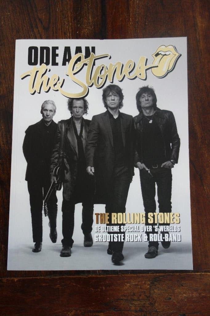 Boek Ode aan The Stones. Rolling Stones, Ophalen of Verzenden, Zo goed als nieuw, Artiest