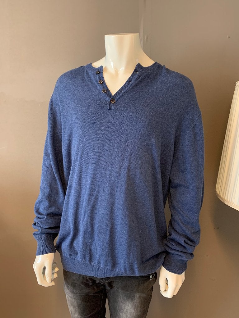 Nieuwe Martomod trui XXL 2XL blauw 100% katoen met kaartje, Kleding | Heren, Grote Maten, Blauw, Trui of Vest, Nieuw, Ophalen of Verzenden