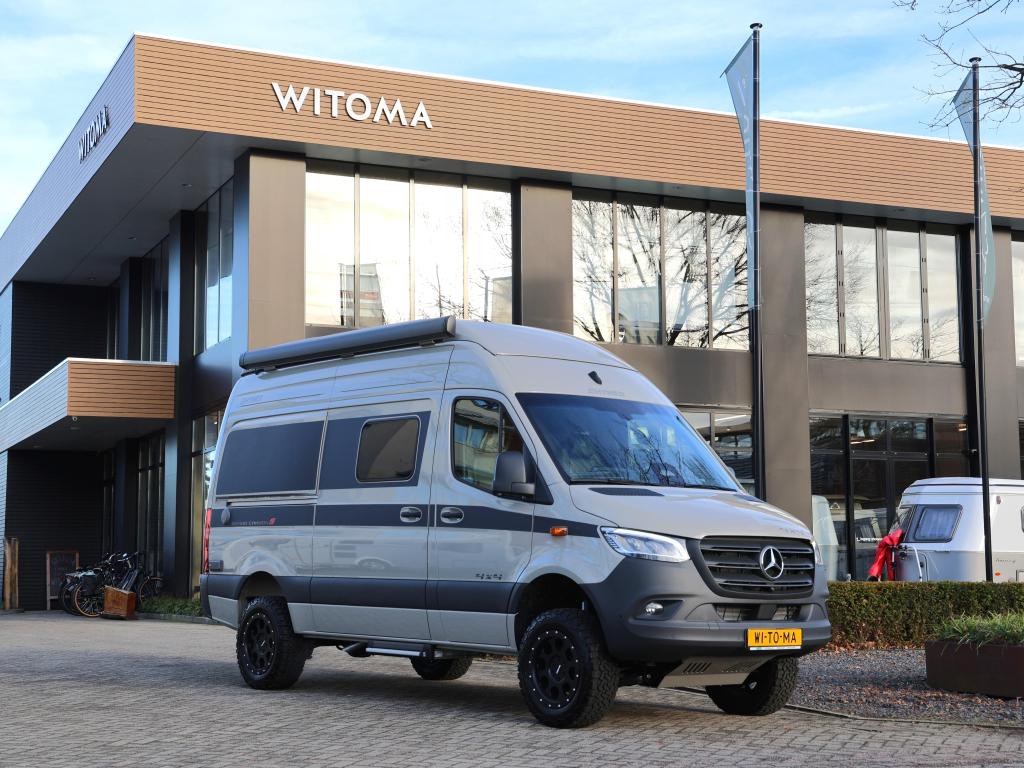 HYMER Grand Canyon S 600 4x4 buscamper Crosstrail kleur, Caravans en Kamperen, Campers, Automaat, Buscamper of Camperbus, Koelkast