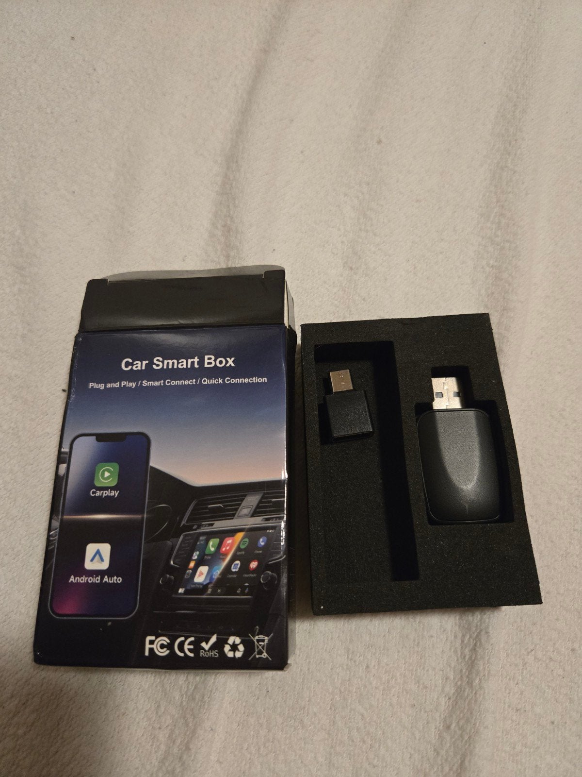 Bluetooth dongle voor Apple CarPlay of Android Auto, Ophalen of Verzenden, Nieuw