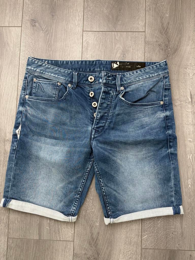 Chasin Denim Shorts - Maat S, Ophalen of Verzenden, Zo goed als nieuw, Maat 46 (S) of kleiner, Blauw