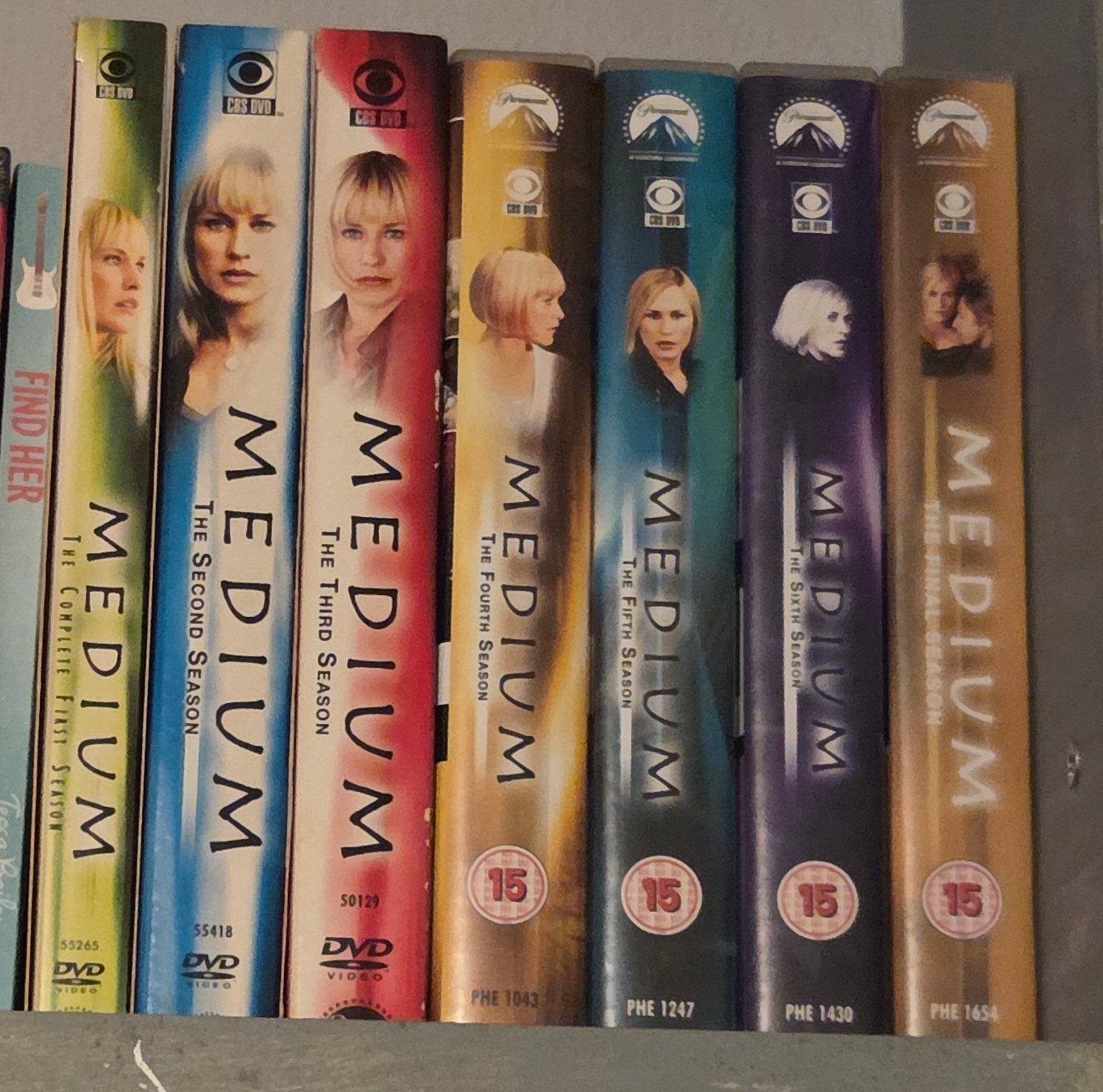 Medium tv serie compleet dvdboxen seizoen 1-7, Cd's en Dvd's, Ophalen of Verzenden, Complete serie