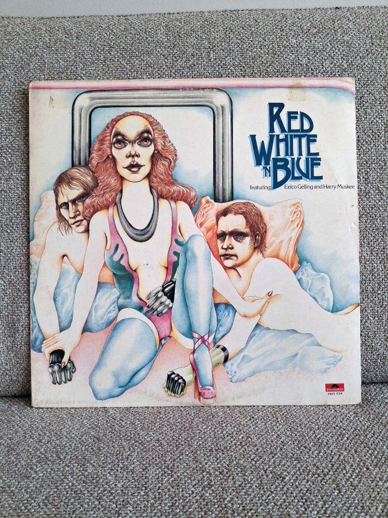 Red, White 'n Blue (Eelco Gelling and Harry Muskee) - LP, LP, Gebruikt, Inclusief insert, Blues Rock