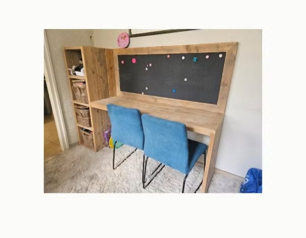 Bureau/speeltafel, Ophalen, Opbergruimte, Hout, 50 cm