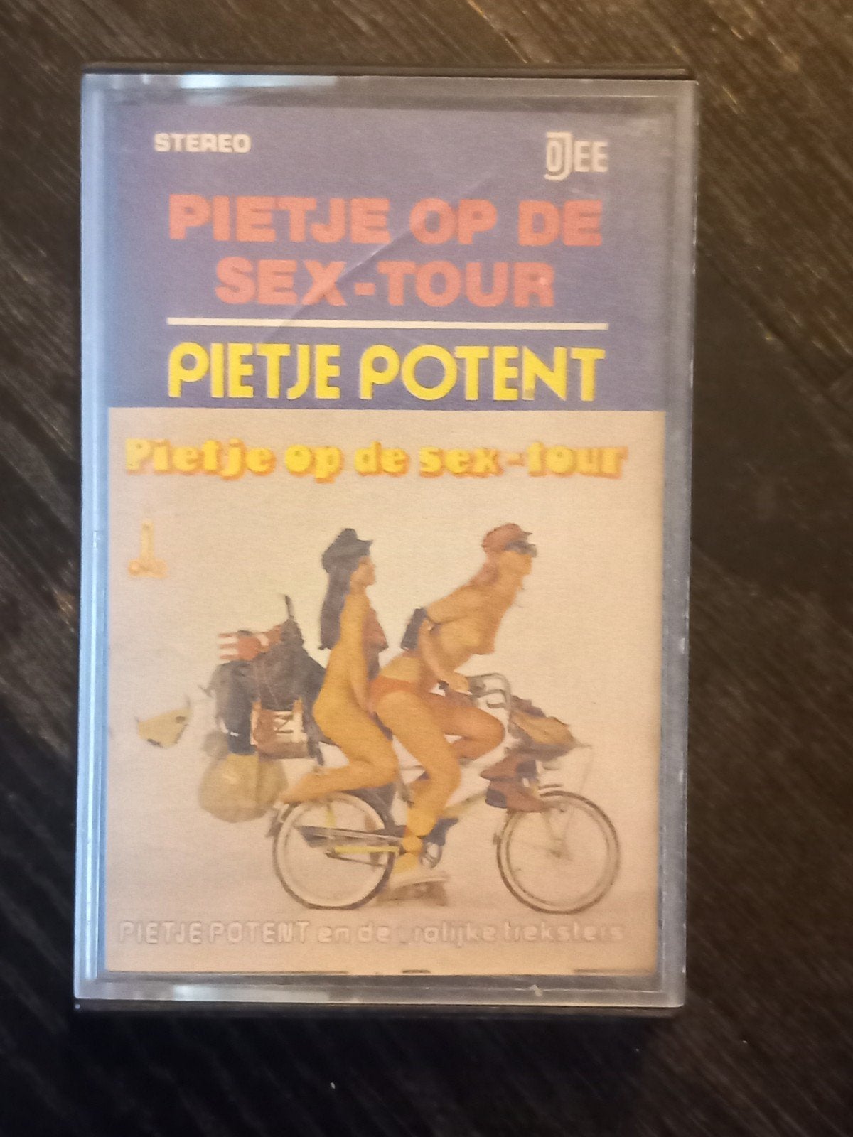 Pietje Potent - Pietje op de Sex-Tour (Stereo Cassette), Cd's en Dvd's, Gebruikt, Onbekend, 1 bandje, Ophalen of Verzenden