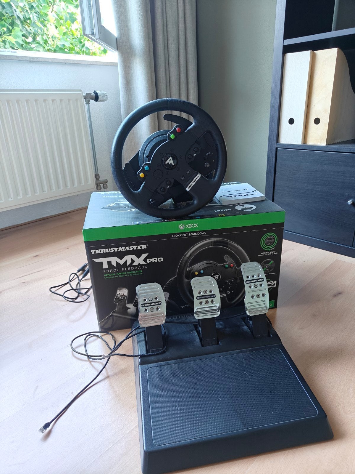 Thrustmaster TMX Pro Force Feedback Racestuur + Pedalen, Racestuur, Xbox, Force feedback, Ophalen of Verzenden