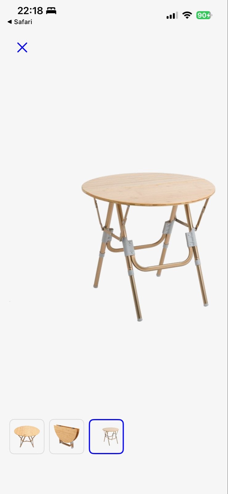 GEZOCHT Redwood Laig, Caravans en Kamperen, Kampeermeubelen, Ophalen, Zo goed als nieuw, Campingtafel