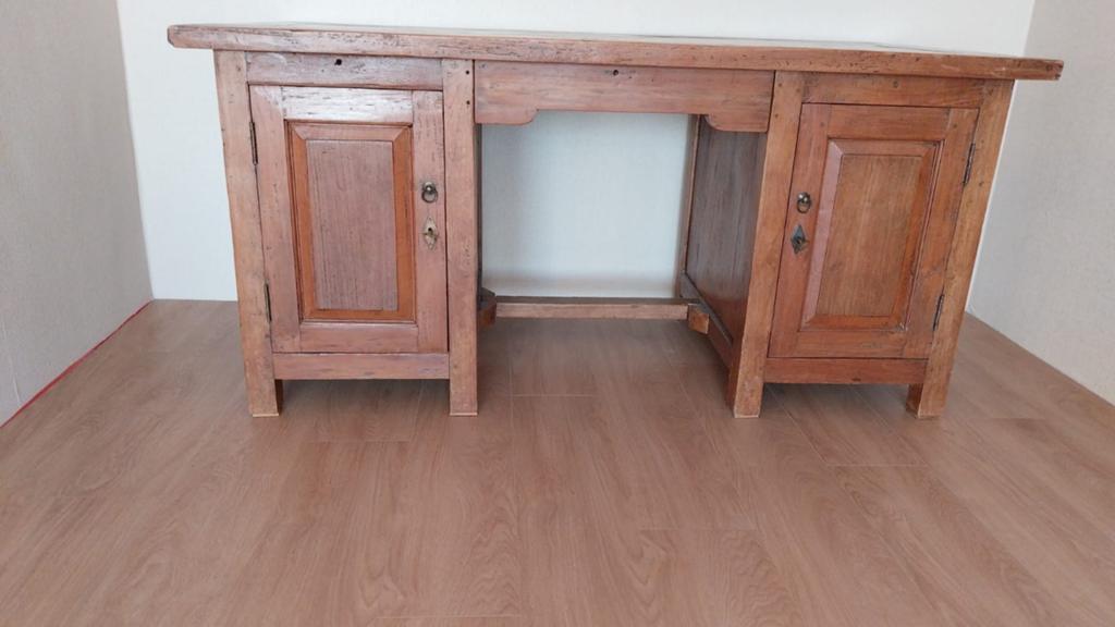 Bureau, Notaris bureau, eiken . Heel mooi !, Antiek en Kunst, Ophalen