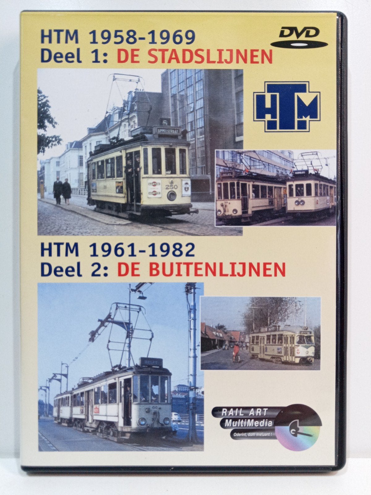 HTM 1958-1982: De Stadslijnen & De Buitenlijnen DVD, Alle leeftijden, Nederlands, Overige genres, Zo goed als nieuw