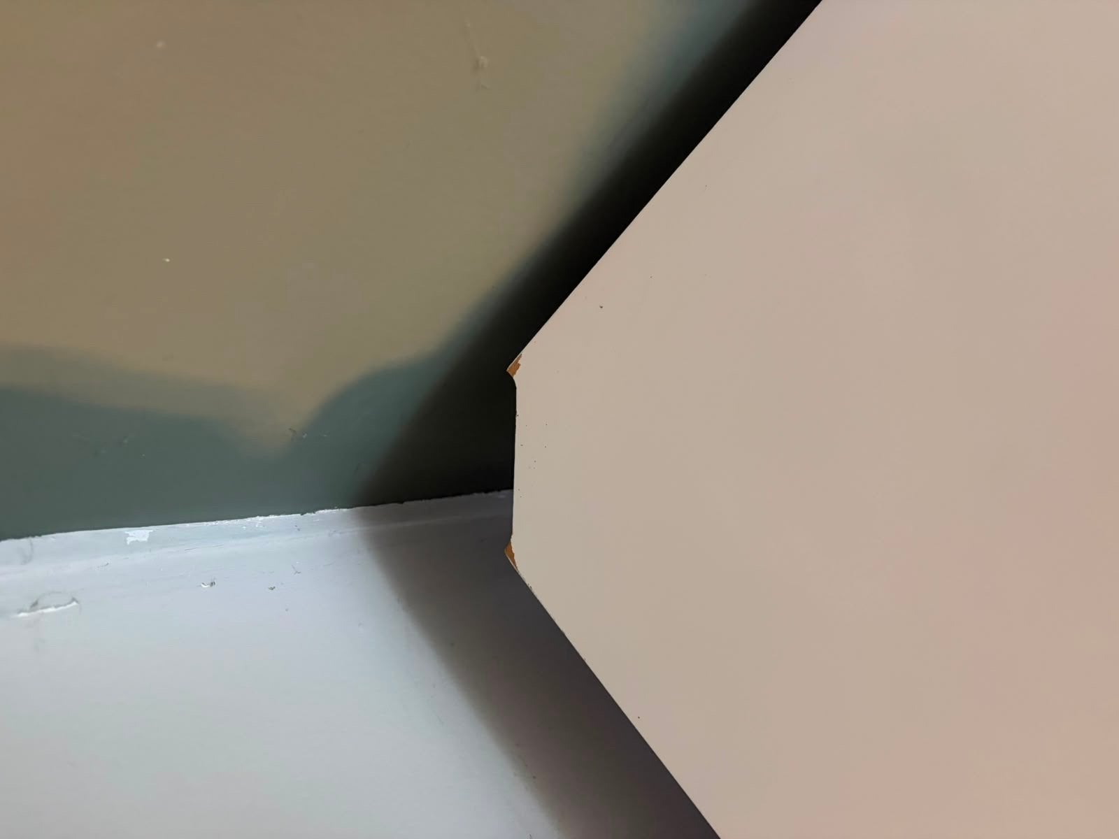 IKEA wit hoekbureau, Ophalen, Gebruikt, 120 cm, 120 cm