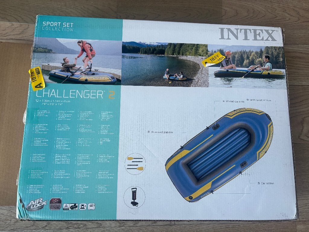Intex Challenger 2 Inflatable Boat Set – New / Never Used, Ophalen, Nieuw