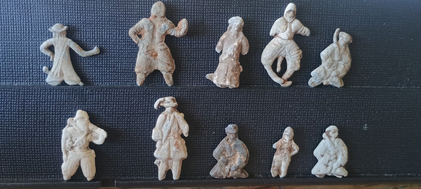 Loden/tinnen soldaatjes, bodemvondst, Ophalen of Verzenden