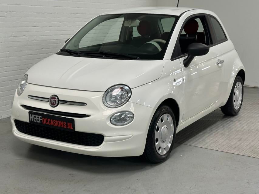 Fiat 500 0.9 TwinAir Turbo Collezione AIRCO / MEDIA / ELK.PA, Voorwielaandrijving, Stof, Gebruikt, Bedrijf