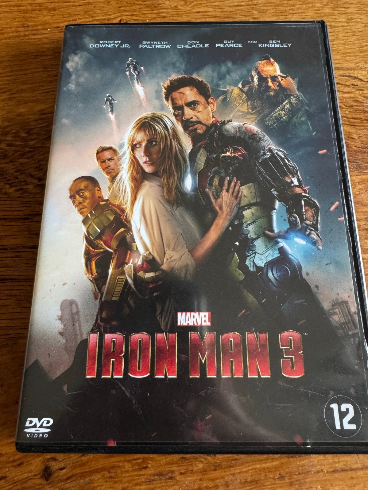 Dvd Iron Man 3, Vanaf 12 jaar, Ophalen of Verzenden, Zo goed als nieuw, Overige genres