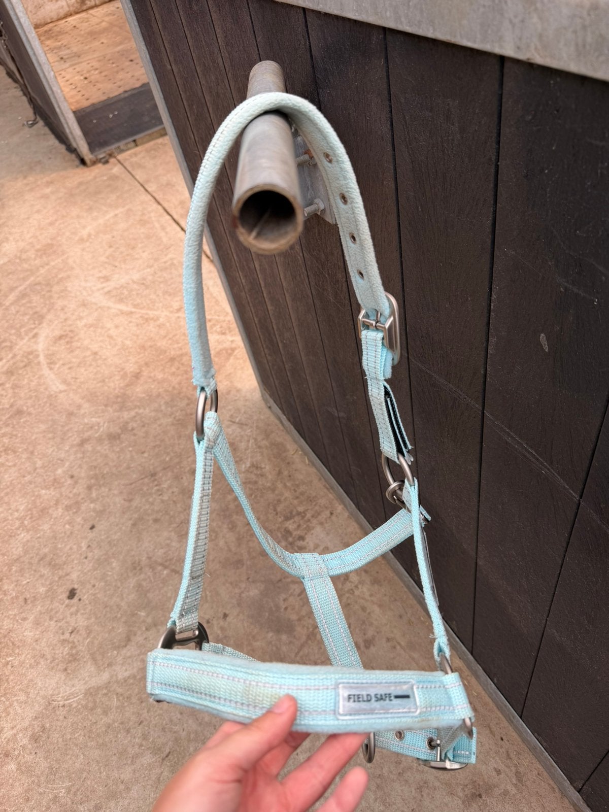 Horseware safety halster, Ophalen of Verzenden, Zo goed als nieuw, Halster, Pony