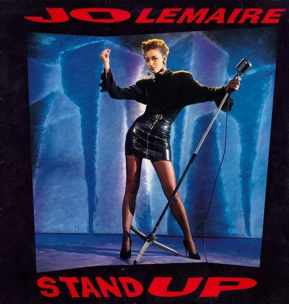 Jo Lemaire – Stand Up 1987 synth-pop, Gebruikt, Inclusief insert, 1980 - 1989, Ophalen of Verzenden