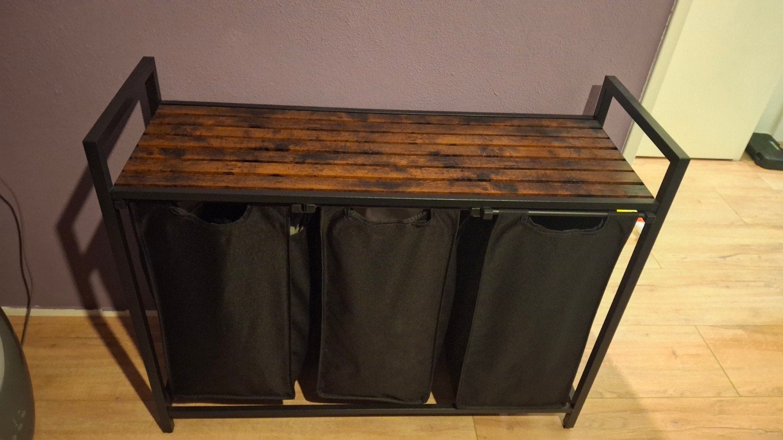 Wasmand met 3 vakken - Industrieel design, Ophalen of Verzenden, Gebruikt
