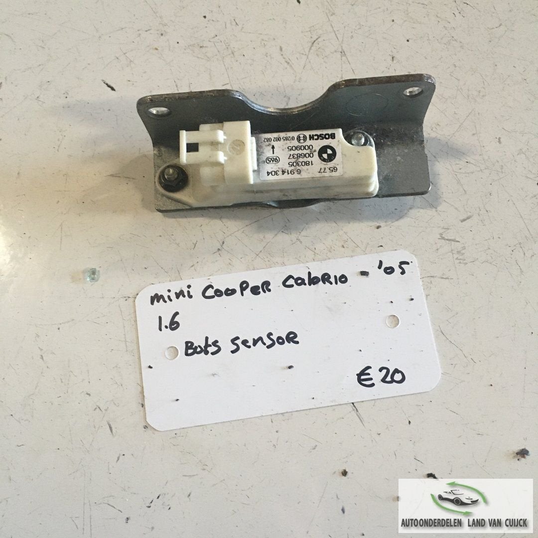 Mini Cooper Cabrio 1.6    2005 Bots Crash sensor 65.77  6 91, Gebruikt, -, -, Ophalen of Verzenden