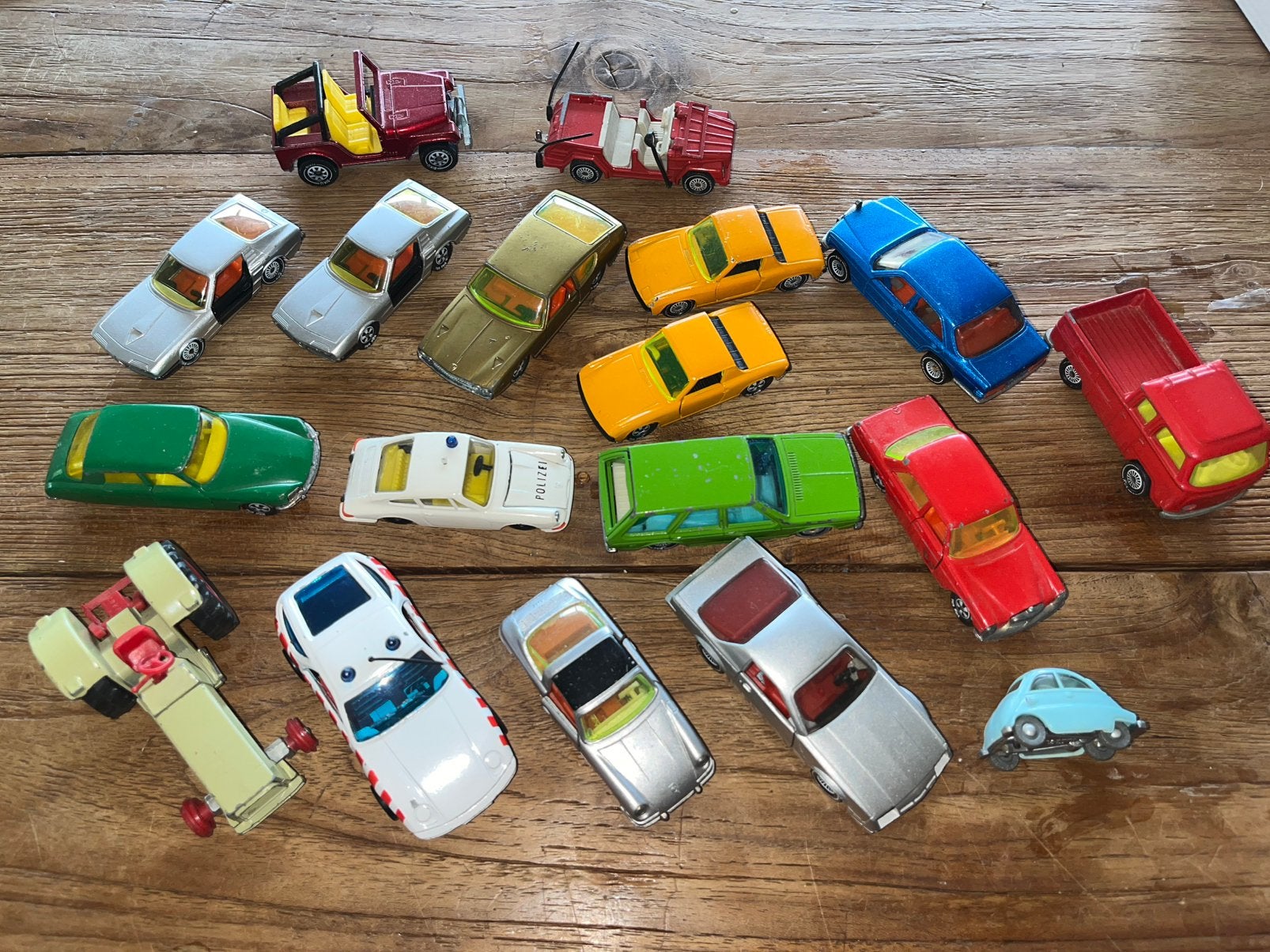 Siku vintage modelletjes 18 stuks, Ophalen of Verzenden, Zo goed als nieuw, Bus of Vrachtwagen