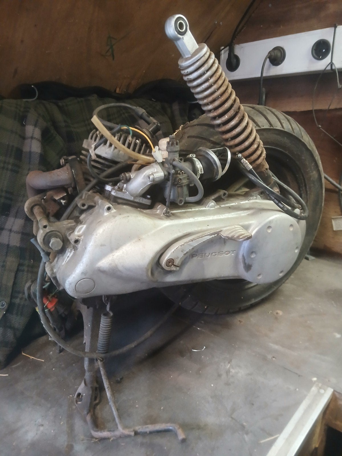 peugeot speedficht 2 blok, Ophalen, Gebruikt, Blok, Peugeot
