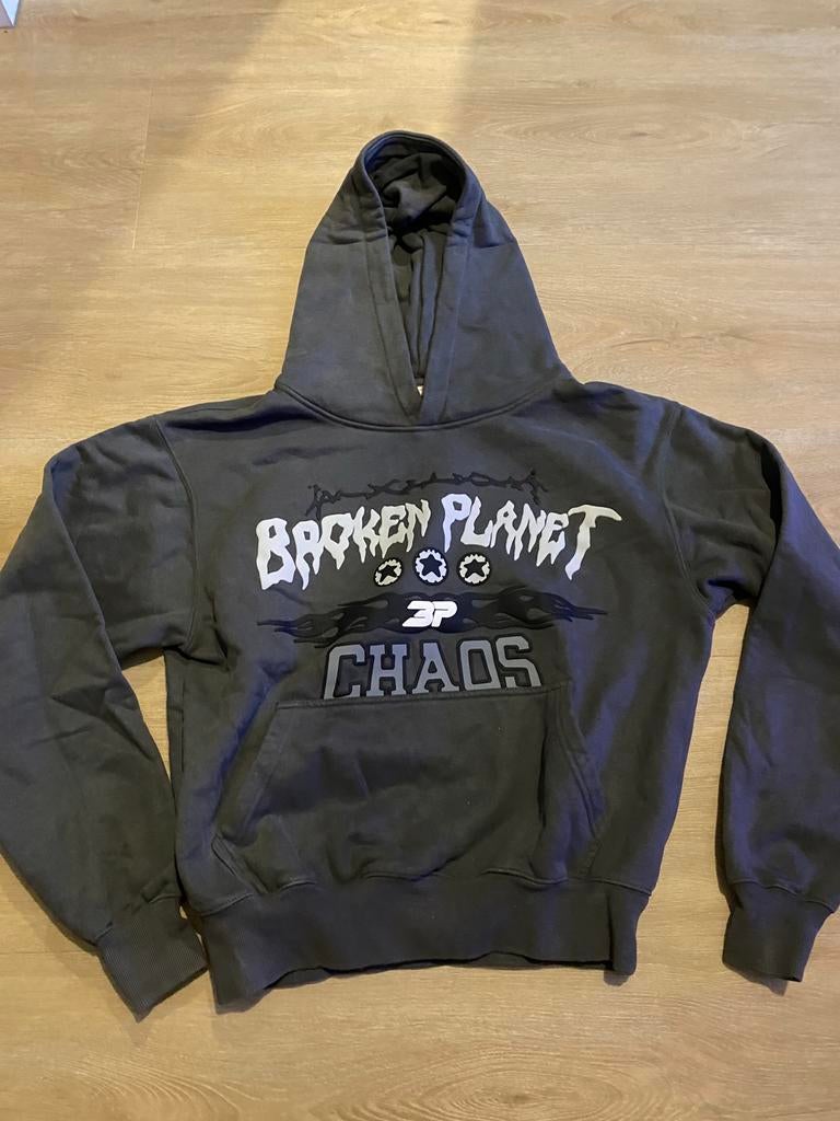 Broken Planet Hoodie, Ophalen of Verzenden, Zo goed als nieuw, Maat 46 (S) of kleiner, Zwart