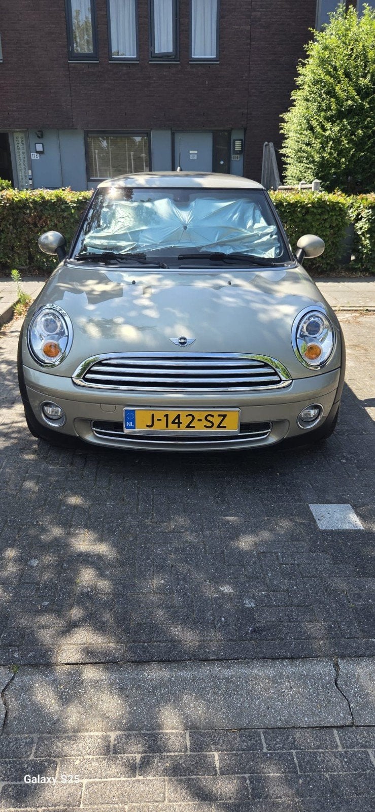 Mini 1.6 16V Cooper 88KW AUT 2007 Grijs, Auto's, Mini, 15 km/l, 750 kg, 4 cilinders, 4 stoelen