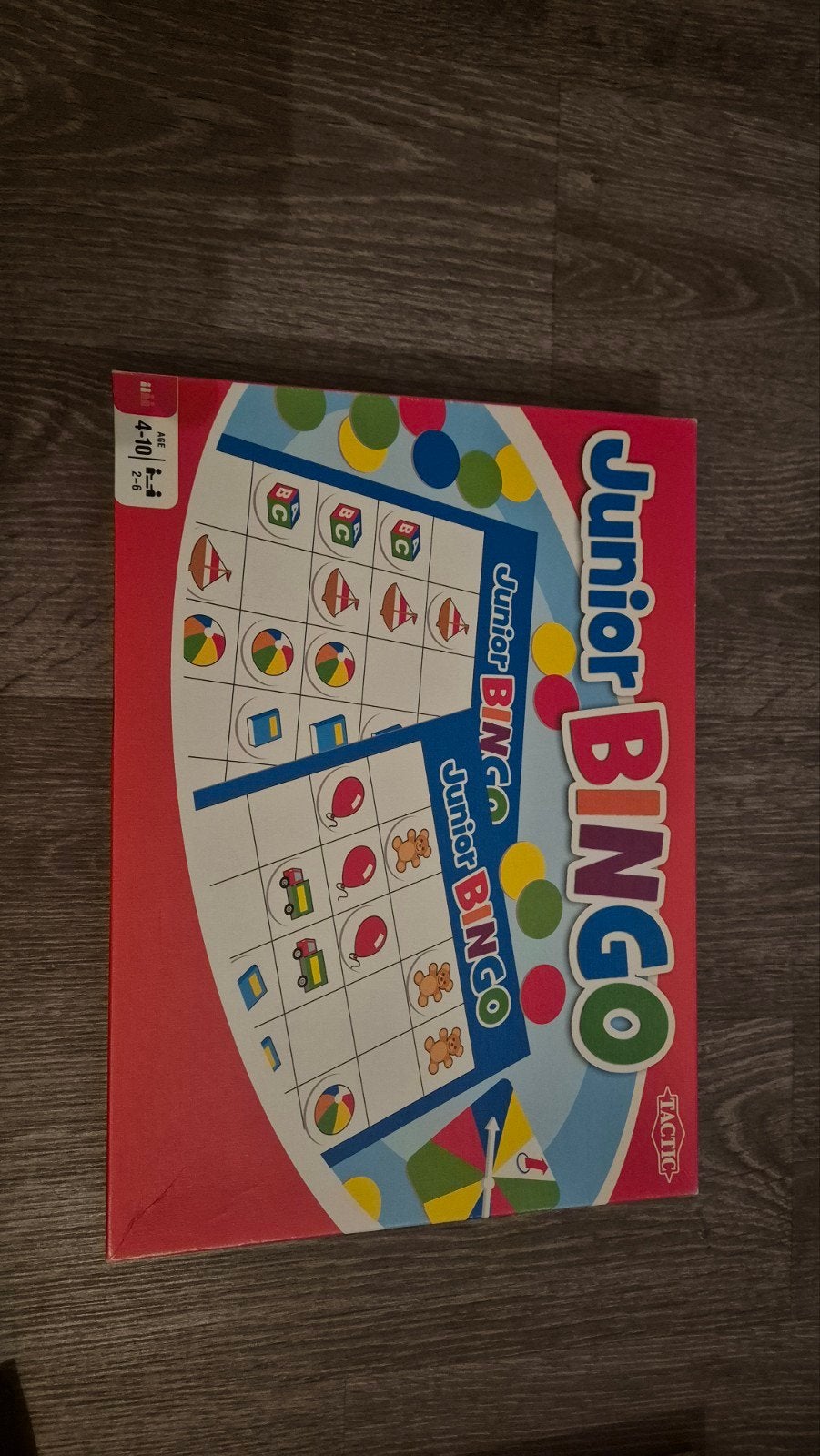 Tactic junior bingo, Hobby en Vrije tijd, Gezelschapsspellen | Bordspellen, Vijf spelers of meer, Ophalen of Verzenden, Zo goed als nieuw