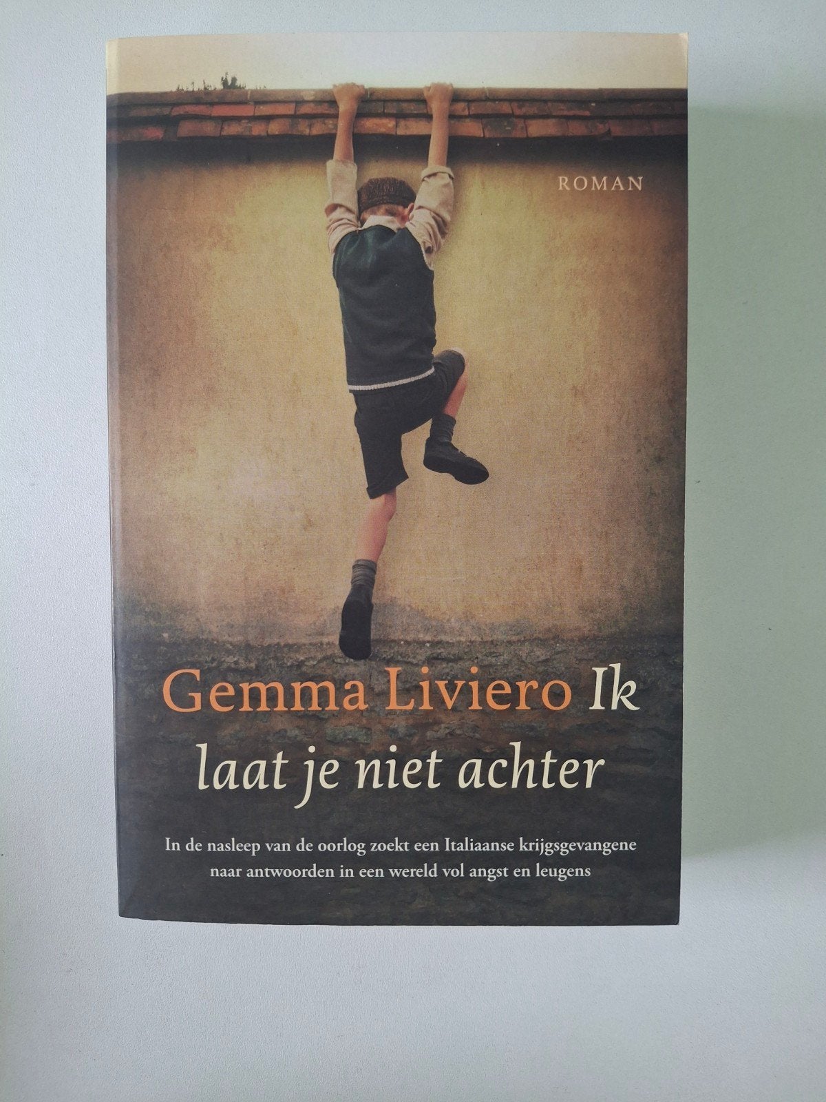 Christelijke oorlogsroman 'Ik laat je niet achter', Ophalen of Verzenden, Gelezen, Gemma Liviero