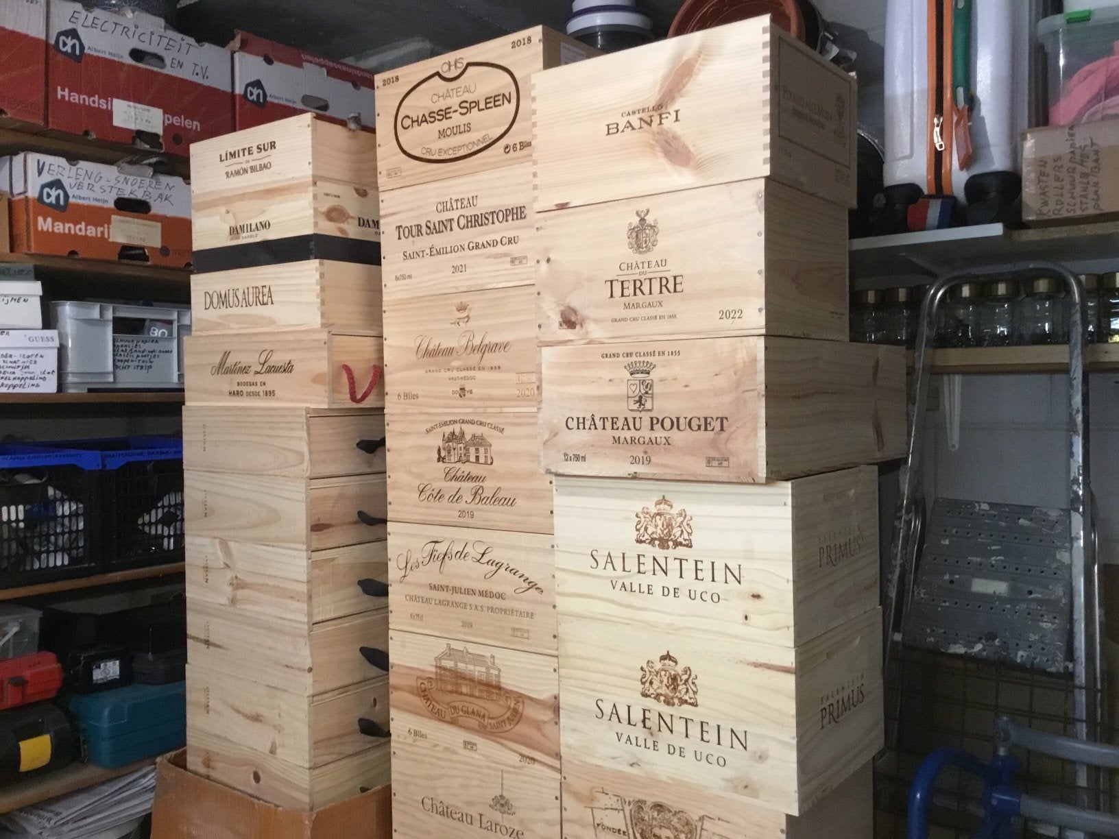 Wijnkisten ( . Alle maten.  ) vanaf 4€, Ophalen of Verzenden, Zo goed als nieuw, Minder dan 50 cm