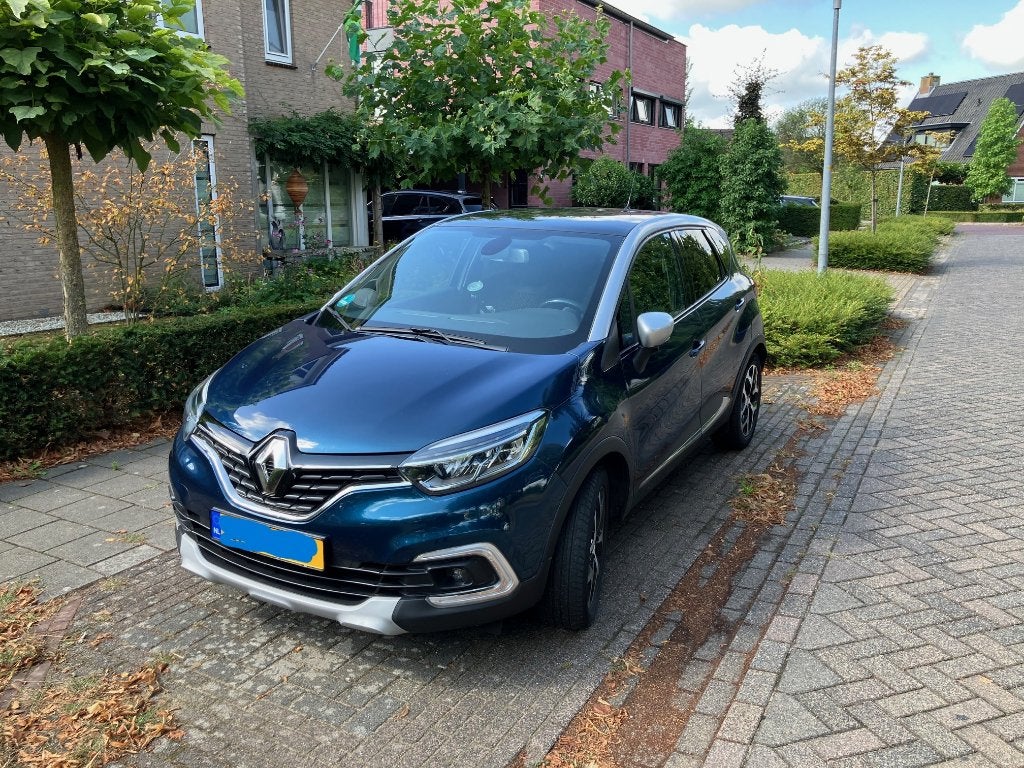 Renault Captur TCe 150pk EDC GPF 2019 Blauw, Zwart, 4 cilinders, Blauw, 1200 kg