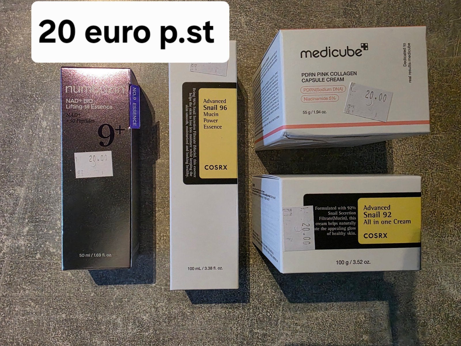 Korean skincare k-beauty en make-up, Gehele gezicht, Onbekend, Nieuw, Ophalen of Verzenden