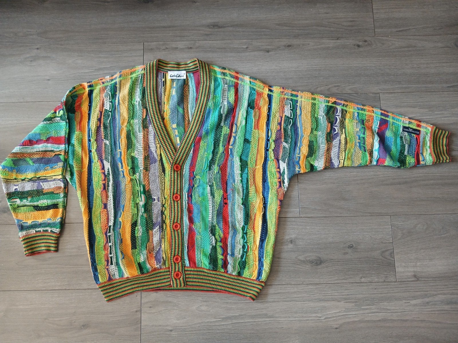 carlo colucci vest maat L /XL, Ophalen, Gedragen, Maat 52/54 (L)