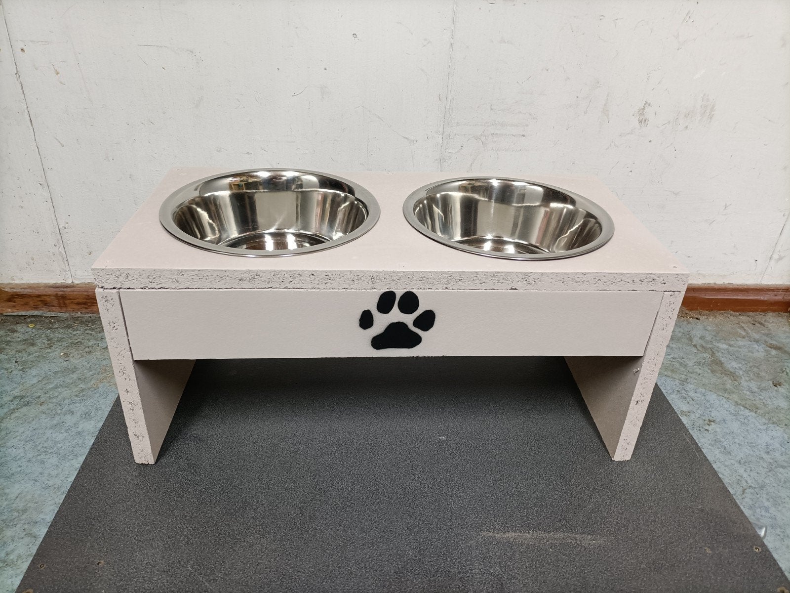 voerbak verhoogd voor hond, Ophalen
