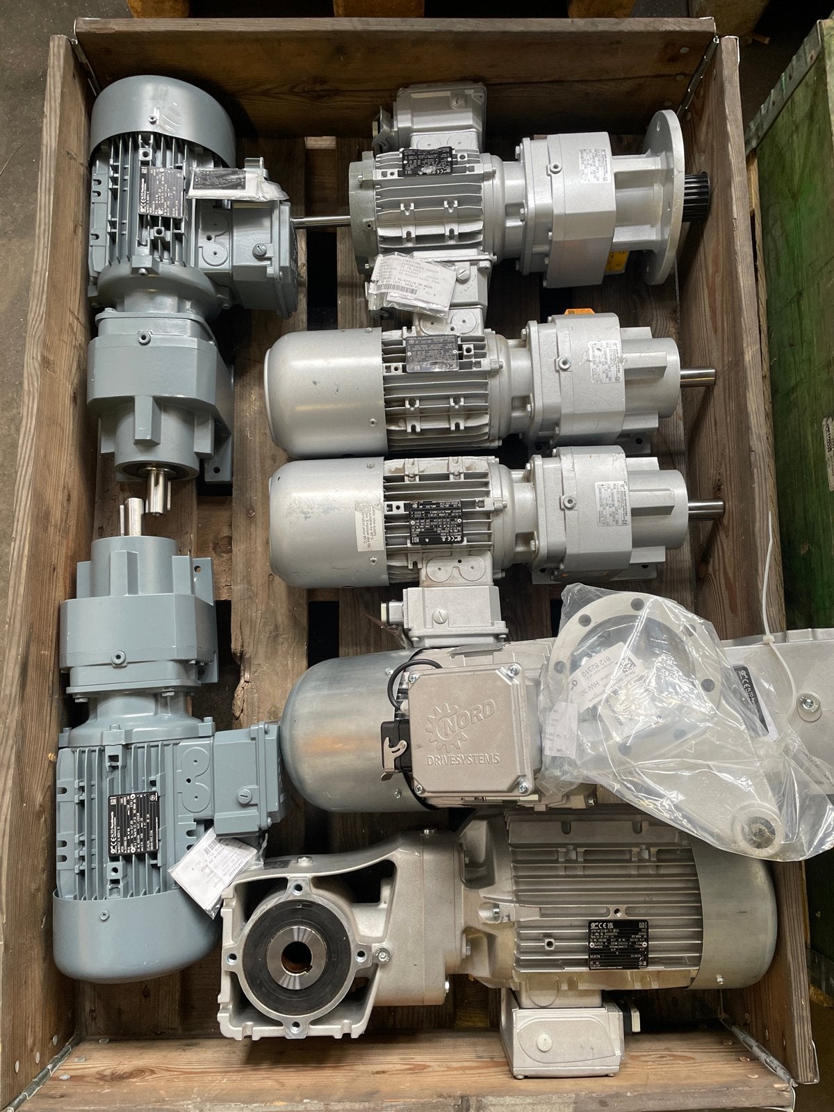 NORD SK80T1/4 TF MSQ8 Elektromotoren - Divers Ongebruikt 7x, Doe-het-zelf en Verbouw, Z, Nieuw, Ophalen of Verzenden, Elektromotor